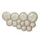 Hello Honey® White Speckled 13-Section Stoneware Dish